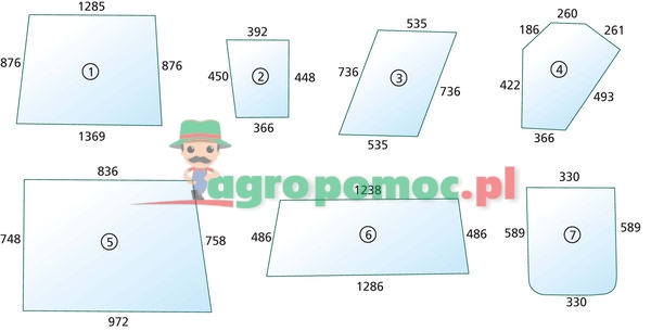 Szyba tylna | 69117956 | zdjęcie nr 1