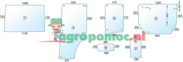 Szyba tylna | 10368121 | zdjęcie nr 1