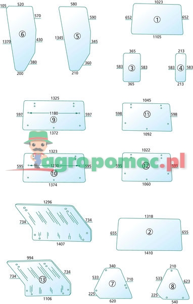 Szyba tylna | 5124413 | zdjęcie nr 1