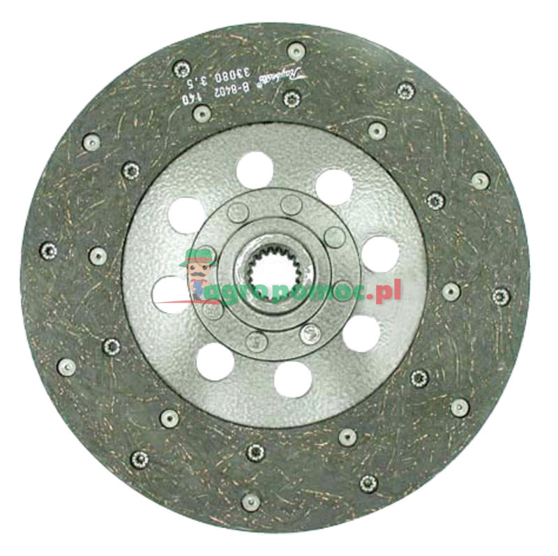 Zetor Tarcza sprzęgła jezdnego pleciona fi 280 mm | 3001 1191 / 4901 1175 | zdjęcie nr 1