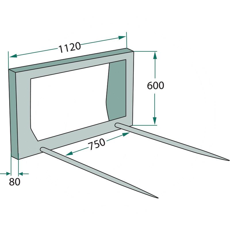 Widły do transportu bel | zdjęcie nr 2