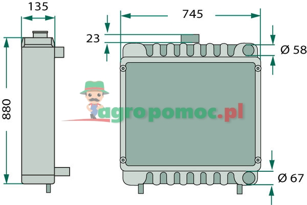 Chłodnica | 140501A2 | zdjęcie nr 2