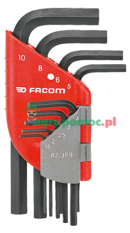 FACOM Klucz trzpieniowy sześciokątny - zestaw | 82H.JP8U | zdjęcie nr 1