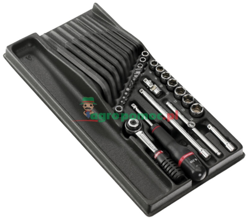 FACOM Zestaw kluczy nasadowych 1/4"-moduł | MOD.R1 | zdjęcie nr 1