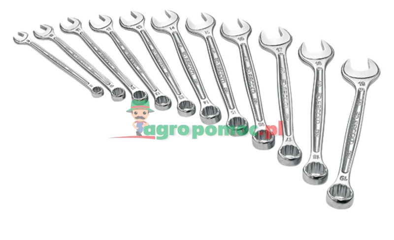 FACOM Zestaw kluczy oczkowo-płaskich | 440.JE9 | zdjęcie nr 1