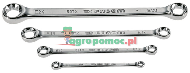 FACOM Zestaw kluczy oczkowych TX | 59TX.J4 | zdjęcie nr 1