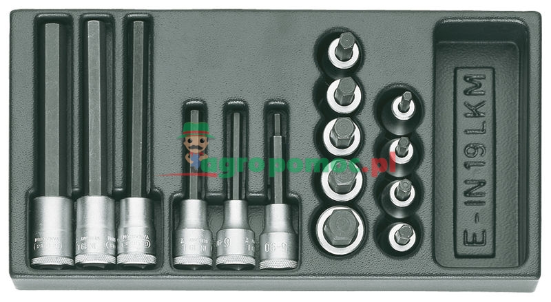 GEDORE Końcówki wkrętakowe 1/2" | 1500 ES-IN 19 LKM | zdjęcie nr 1