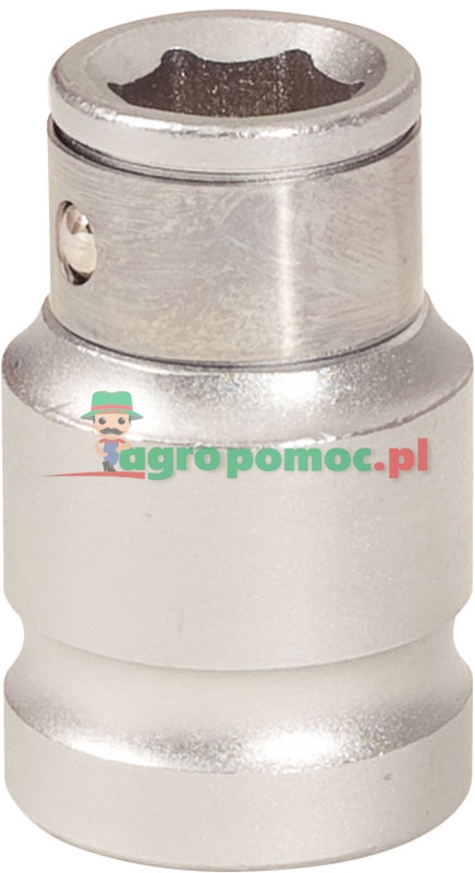 KS Tools 1/2" Bit-Adapter-Stecknuss mit Spannring, für Bits 1/4" | zdjęcie nr 1