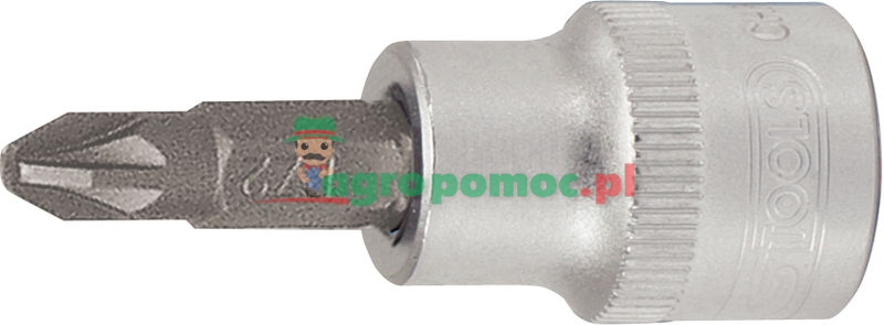 KS Tools 1/2" Bit-Stecknuss für Kreuzschlitz-Schrauben PZ, PZ3 | zdjęcie nr 1