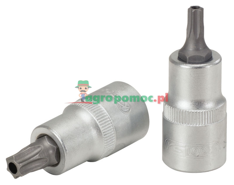 KS Tools 1/2" Bit-Stecknuss für TX-Schrauben mit Stirnlochbohrung, TB20 | zdjęcie nr 1