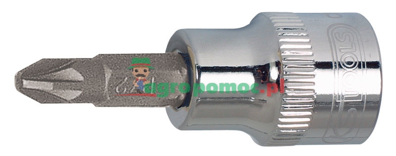 KS Tools 1/2" CHROMEplus® Bit-Stecknuss für Kreuzschlitz-Schrauben PZ, PZ1 | zdjęcie nr 1