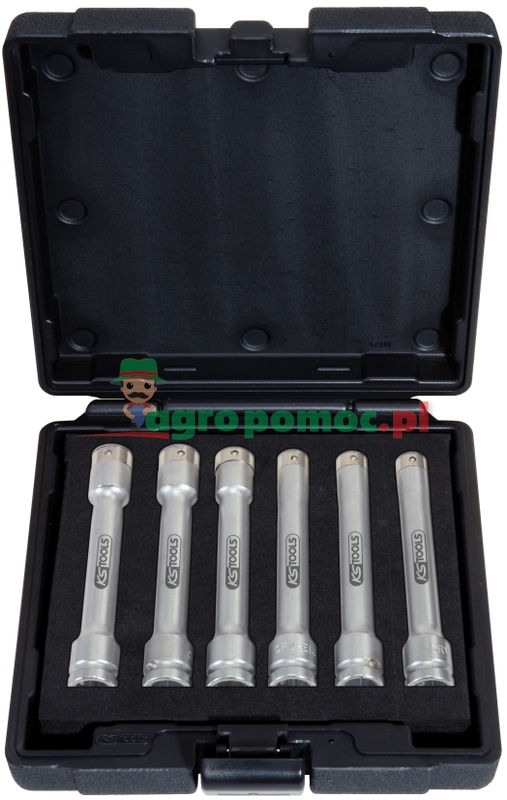 KS Tools 1/2" E-TX-Stecknuss-Satz, 6-tlg., E10-E20 | zdjęcie nr 1