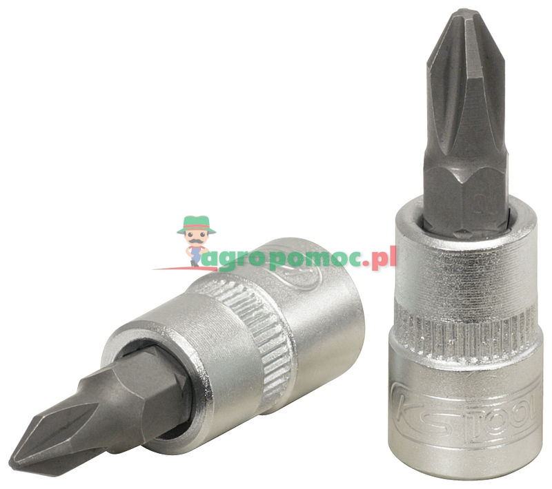 KS Tools 1/4" Bit-Stecknuss für Kreuzschlitz-Schrauben PH, PH2 | zdjęcie nr 1