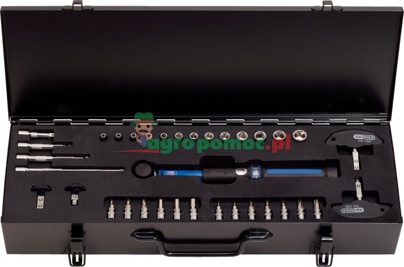 KS Tools 1/4" ERGOTORQUE®precision Drehmomentschlüssel-Werkzeugsatz 1-25 Nm, 35-tlg. | zdjęcie nr 1
