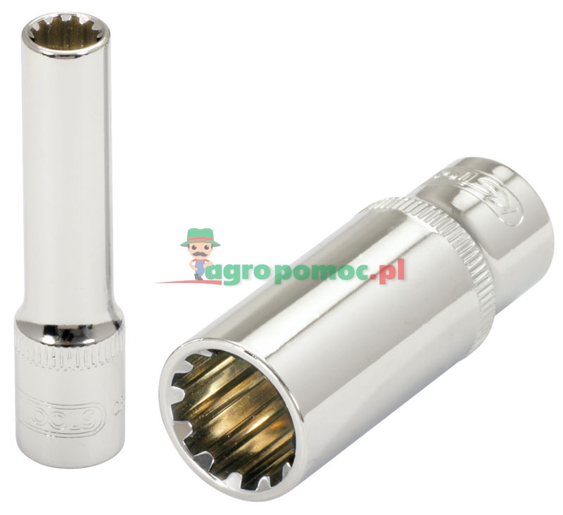 KS Tools 1/4" TRIPLEplus® Stecknuss, lang, 7mm | zdjęcie nr 1