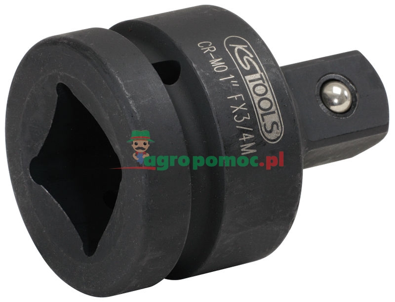 KS Tools 1" Kraft-Reduzieradapter, 1"F x 3/4"M | zdjęcie nr 1