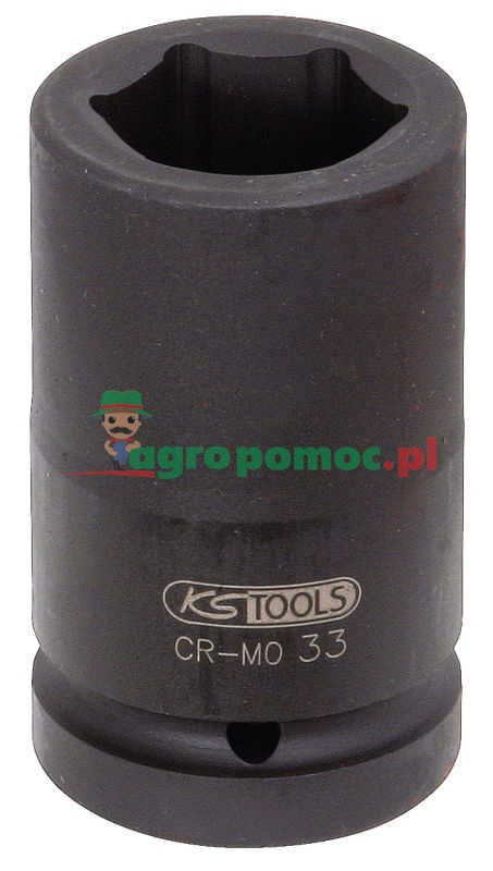 KS Tools 1" Sechskant-Kraft-Stecknuss, lang, 36mm | zdjęcie nr 1