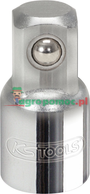 KS Tools 3/8" CHROMEplus® Vergrößerungsadapter, 3/8"F x 1/2"M | zdjęcie nr 1