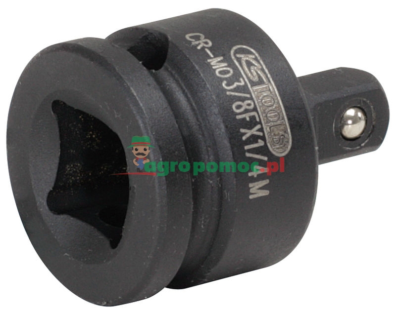 KS Tools 3/8" Kraft-Reduzieradapter, 3/8"F x 1/4"M | zdjęcie nr 1