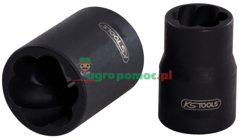 KS Tools 3/8" Spiral-Profil-Stecknuss, 15mm | zdjęcie nr 1