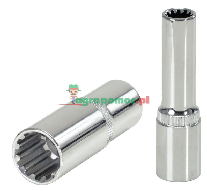 KS Tools 3/8" TRIPLEplus® Stecknuss, lang, 19mm | zdjęcie nr 1