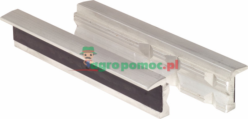 KS Tools Aluminium-Schraubstock-Schonbacken mit Trapeznutzen, 100mm | zdjęcie nr 1