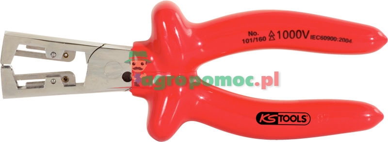 KS Tools CLASSIC 1000V Abisolierzange, 160mm | zdjęcie nr 1