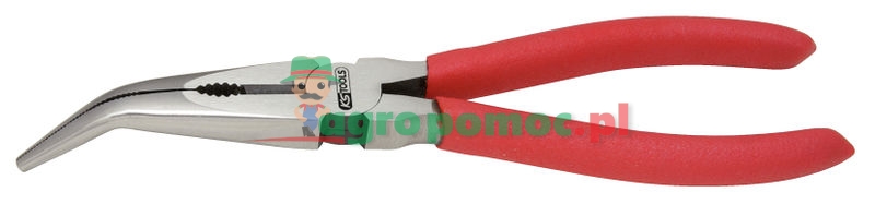 KS Tools CLASSIC Flachrundzange, gebogen, 165mm | zdjęcie nr 1