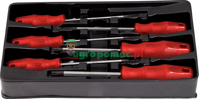 KS Tools ERGOTORQUE®basic Schraubendreher-Satz, 5-tlg., PH+Schlitz | zdjęcie nr 1