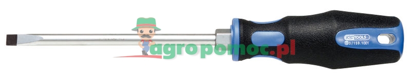 KS Tools ERGOTORQUE® WOOD Schraubendreher für Schlitzschrauben, 10mm | zdjęcie nr 1