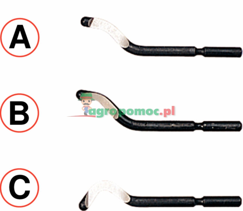 KS Tools Ersatzklinge für Entgrater, HSS E 100 | zdjęcie nr 1