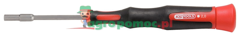 KS Tools ESD Feinmechanik-Schraubendreher für Außensechskantschrauben, 2mm | zdjęcie nr 1