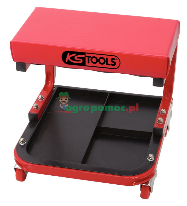 KS Tools Fahrbarer Werkstatthocker, L440xB360xH360mm | zdjęcie nr 1