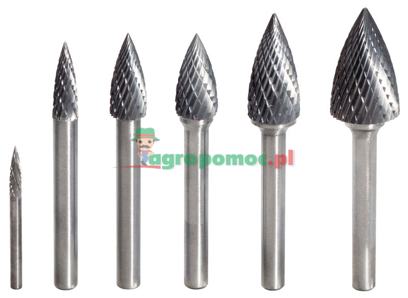 KS Tools HM Spitzbogen-Frässtift Form G, 3mm | zdjęcie nr 1