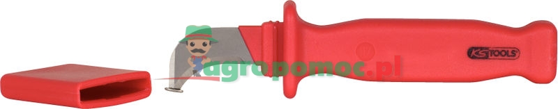 KS Tools Isoliertes Kabelmesser mit Hakenklinge, 200mm | zdjęcie nr 1
