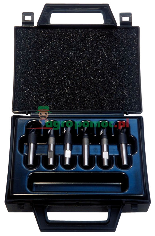 KS Tools Karbid-Schweißpunkt-Bohrer-Satz in Aluminiumkoffer, 6-tlg., 10mm | zdjęcie nr 1