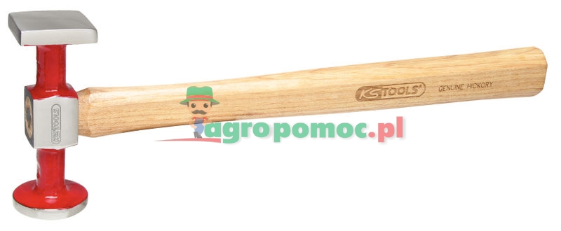 KS Tools Karosserie-Standard-Hammer gewölbter Kopf, groß rund/eckig, 325mm | zdjęcie nr 1