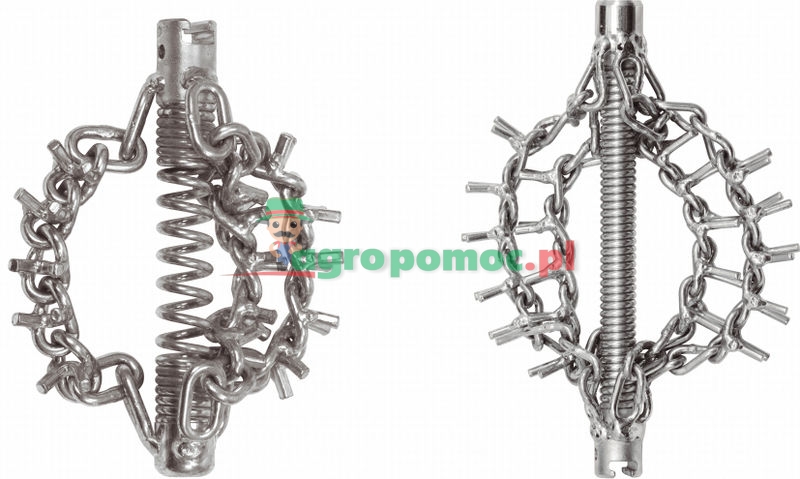 KS Tools Kettenschleuderkopf mit Spike-Kette, Ø 30mm, 4 Ketten, Spirale 16mm | zdjęcie nr 1