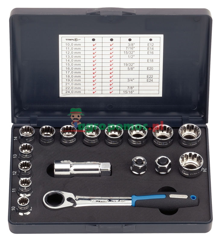 KS Tools Klucz nasadowy-zestaw | zdjęcie nr 1