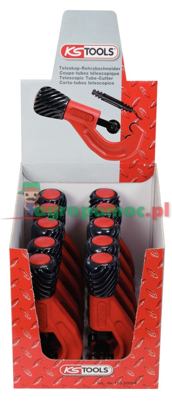 KS Tools Teleskop-Rohrabschneider-Display 6-38mm, 10-tlg. | zdjęcie nr 1