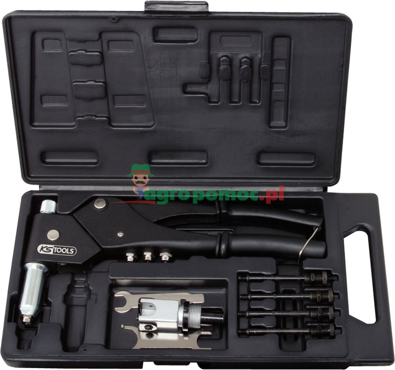 KS Tools Universal-Handnietzangen-Satz, 10-tlg. | zdjęcie nr 1