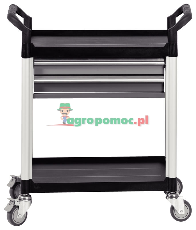 KS Tools Werkstatt-Servicewagen mit 2 Schubladen, H1010xB860xT480mm | zdjęcie nr 1