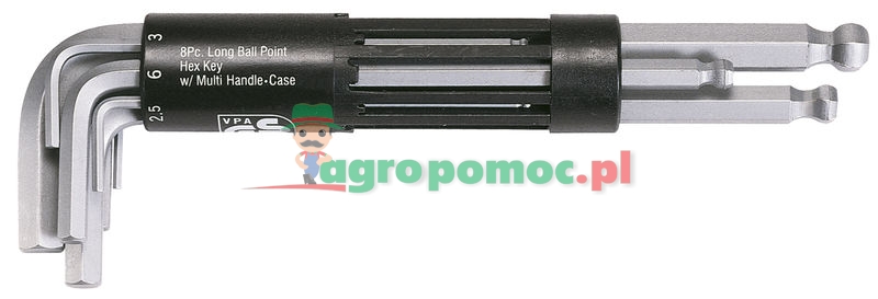 KS Tools Wkrętaki kątowe do śrub z wewn. sześciokątem, wersja z głów | zdjęcie nr 1