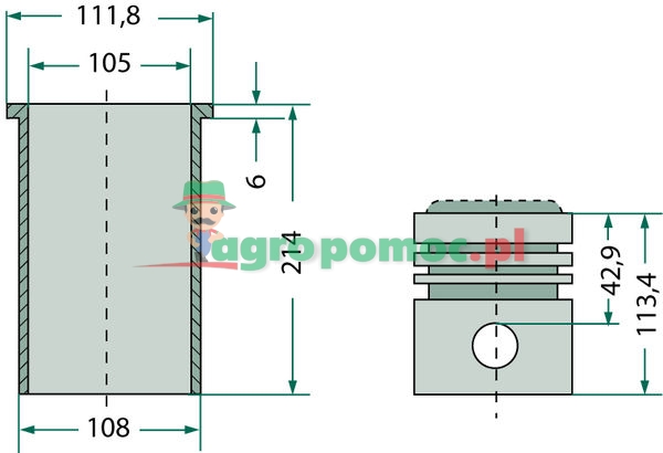 KS Zestaw naprawczy silnika | zdjęcie nr 2