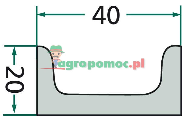 Listwa przenośnika podłogowego | 925004 | zdjęcie nr 1