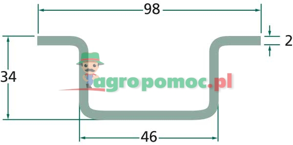 Prowadnica łańcucha | 03-029228 | zdjęcie nr 2