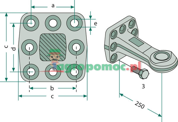 Rockinger Ucho zaczepu | zdjęcie nr 1