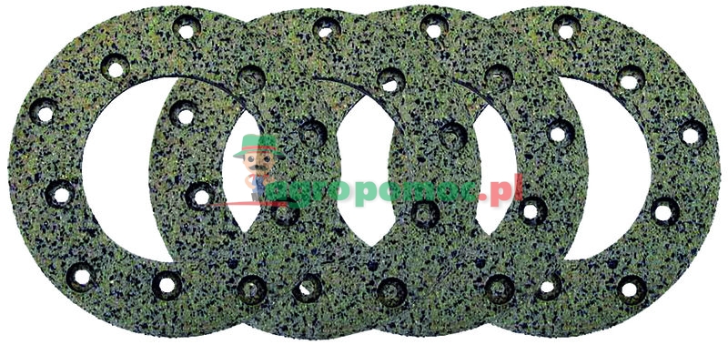 Zestaw okładzin hamulcowych | 713255R93 | zdjęcie nr 1