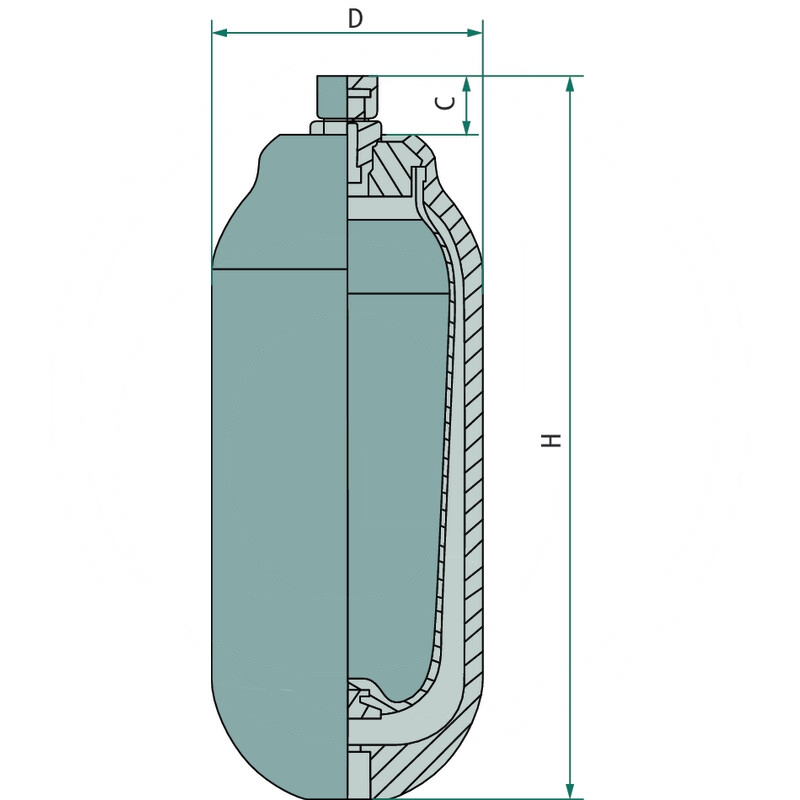 Akumulator hydrauliczny 350 cm³ | zdjęcie nr 2
