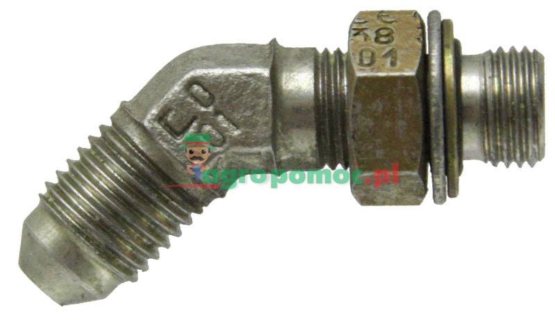 WAE 7/16 M-JIC x M12 M-MET 45o | zdjęcie nr 1